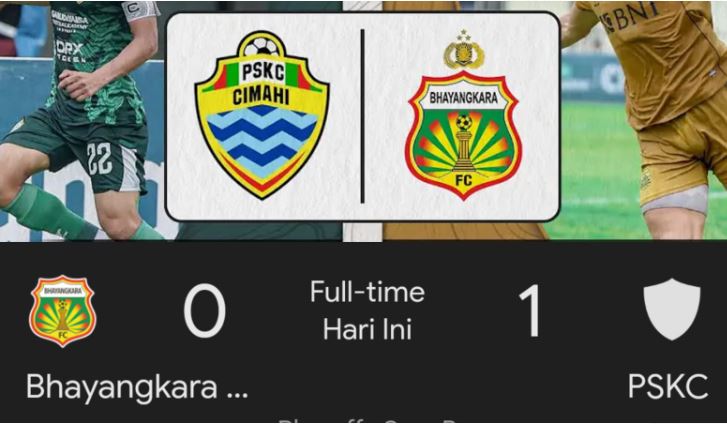 PSKC vs Bhayangkara FC