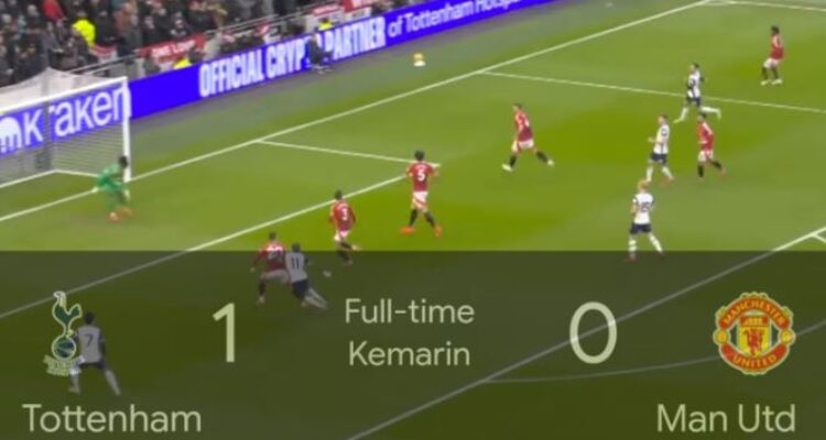 Tottenham vs Manchester United