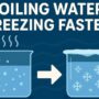 Air Panas Membeku Lebih Cepat dari Air Dingin