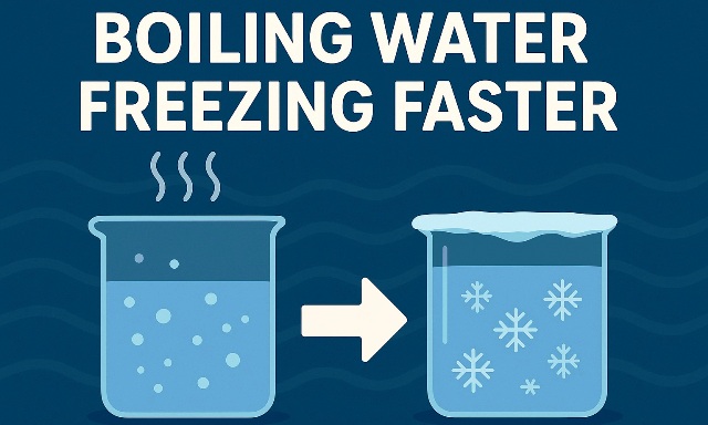 Air Panas Membeku Lebih Cepat dari Air Dingin
